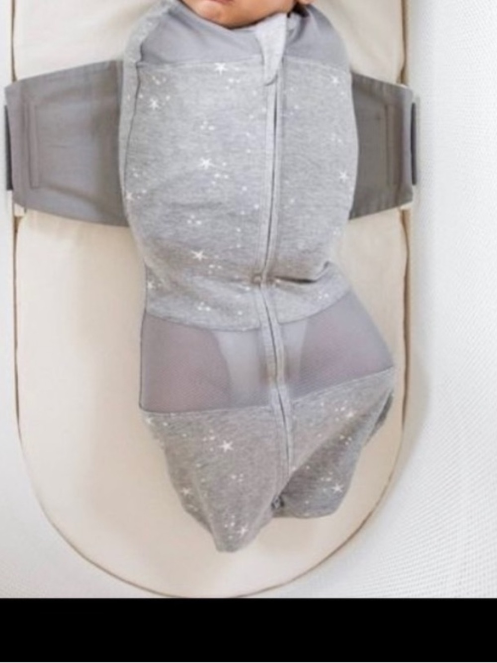 Happiest baby White Infant Sleep Sack One-Piece
